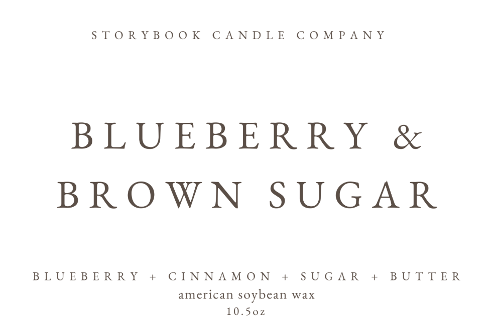 Blueberry & Brown Sugar