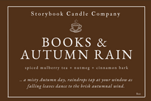 Load image into Gallery viewer, Books &amp; Autumn Rain
