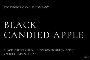 Black Candied Apple