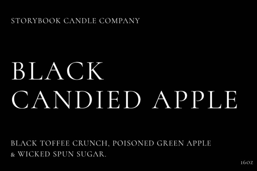 Black Candied Apple